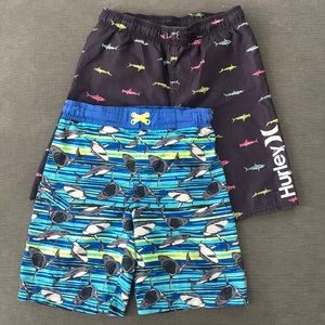 BUNDLE of two boys swim trunks